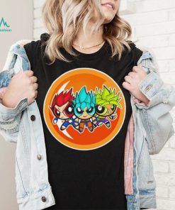 The Powerpuff Girls X Dragon Ball The Superpuff Boys shirt