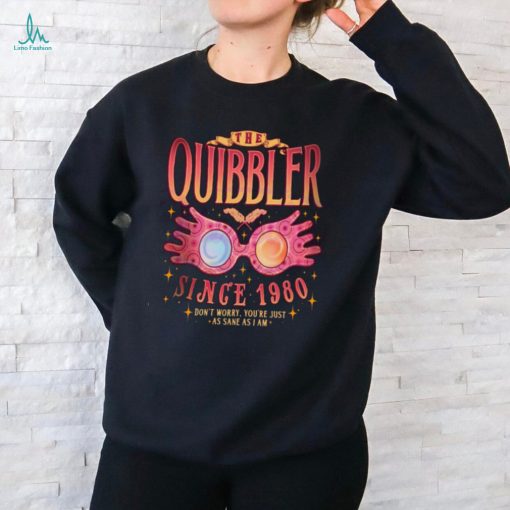 The Quibbler Since 1980 Wizard School shirt