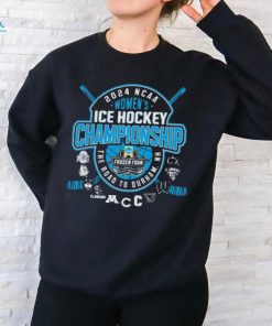 The Road To Durham, NH 2024 NCAA Women’s Ice Hockey Championship Shirt