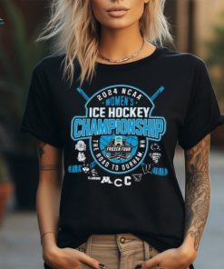 The Road To Durham, NH 2024 NCAA Women’s Ice Hockey Championship Shirt