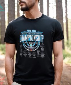 The Road To Evansville, IN 2024 NCAA Division II Men’s Basketball Championship Shirt