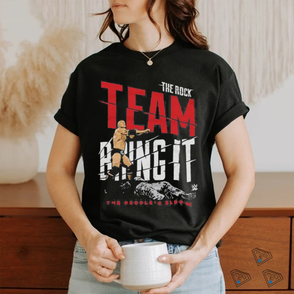 The Rock Team Bring It T Shirt The Rock Team Bring It T Shirt
