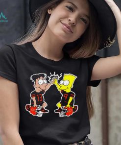 The Simpson Chicago Bears helmet shirt