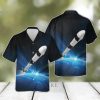 Columbus Blue Jackets Custom Name Gift Ideas Full Printing Hawaiian Shirt