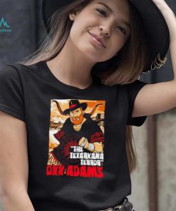 The Texarkana Terror Oxx Adams professional wrestler cartoon shirt