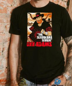 The Texarkana Terror Oxx Adams professional wrestler cartoon shirt