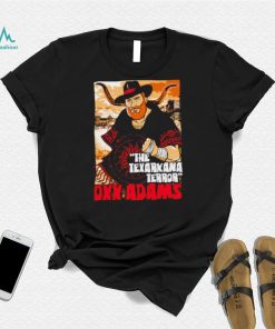 The Texarkana Terror Oxx Adams professional wrestler cartoon shirt