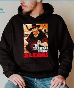 The Texarkana Terror Oxx Adams professional wrestler cartoon shirt
