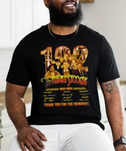 The Three Stooges 102th Anniversary 1922 – 2024 Thank You For The Memories T Shirt