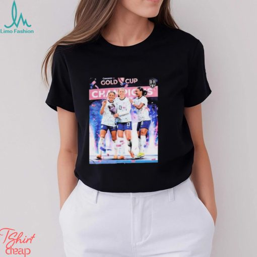 The USWNT Are The First Ever Concacaf W Gold Cup Champions shirt