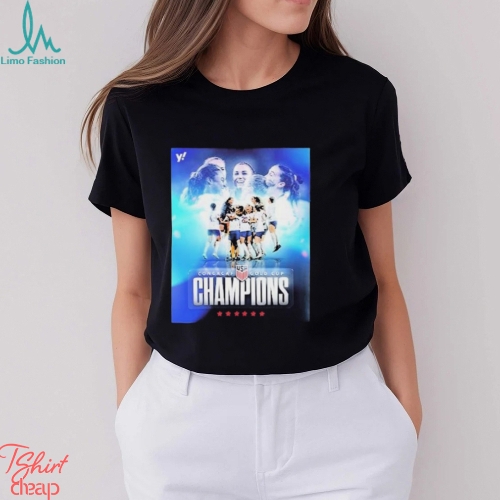 The USWNT Beats Brazil And Wins The First Ever Concacaf W Gold Cup Vintage Shirt The USWNT Beats Brazil And Wins The First Ever Concacaf W Gold Cup Vintage Shirt
