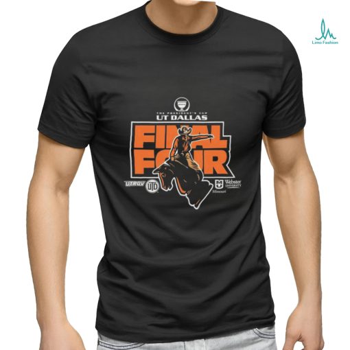 The University of Texas at Dallas Chess 2024 President’s Cup Final Four shirt