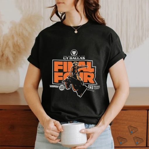 The University of Texas at Dallas Chess 2024 President’s Cup Final Four shirt