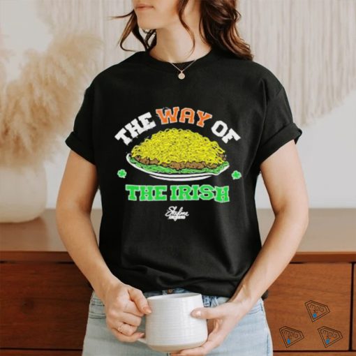 The Way Of The Irish Skyline Chili T shirt