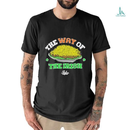 The Way Of The Irish Skyline Chili T shirt