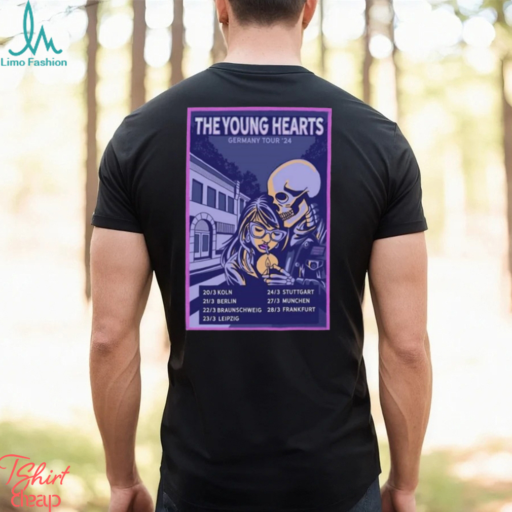 The Young Hearts Germany 2024 Tour shirt The Young Hearts Germany 2024 Tour shirt