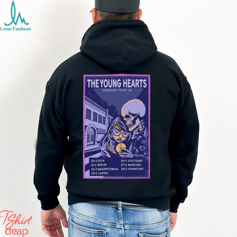 The Young Hearts Germany 2024 Tour shirt The Young Hearts Germany 2024 Tour shirt