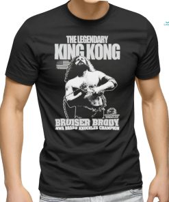 The legendary King Kong bruiser brody NWA brass knuckles champion shirt