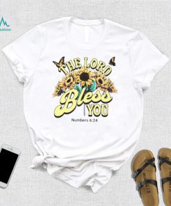 The lord bless you easter bible verse shirt