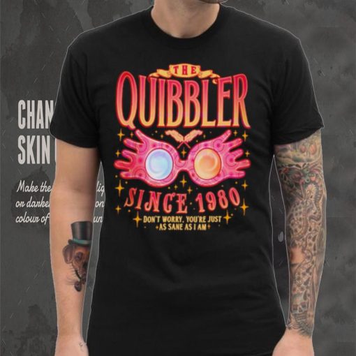The quibbler since 1980 wizard school shirt