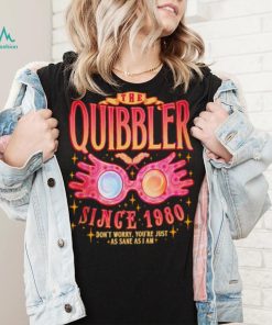 The quibbler since 1980 wizard school shirt