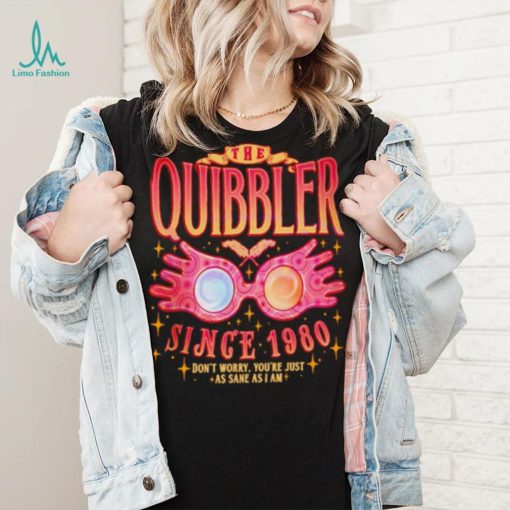 The quibbler since 1980 wizard school shirt