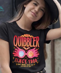 The quibbler since 1980 wizard school shirt
