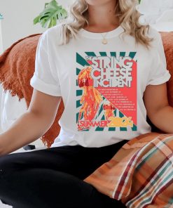 The string cheese incident summer 2024 poster shirt