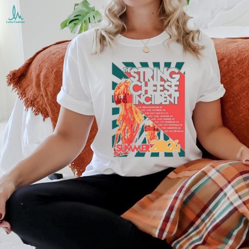 The string cheese incident summer 2024 poster shirt