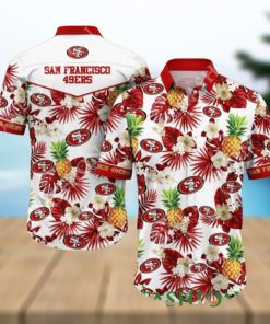 This Summer San Francisco 49ers NFL American Flag Print Hawaiian Shirt 2024