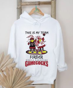 This is my team forever South Carolina Gamecocks mascot cheerleader shirt