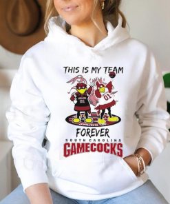 This is my team forever South Carolina Gamecocks mascot cheerleader shirt