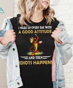 Tiger I Wake Up Every Day With A Good Attitude Shirt