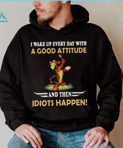 Tiger I Wake Up Every Day With A Good Attitude Shirt