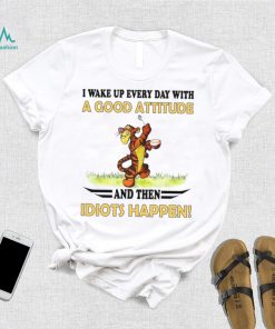 Tiger I Wake Up Every Day With A Good Attitude Shirts