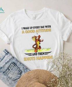 Tiger I Wake Up Every Day With A Good Attitude Shirts