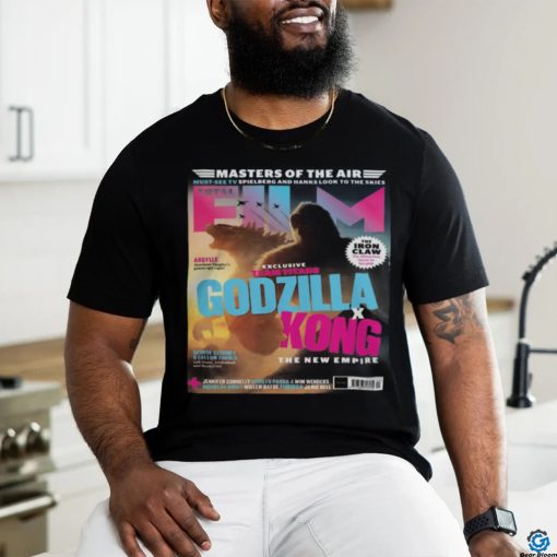 Titans Godzilla x Kong The New Empire On Total Film Cover Shirt