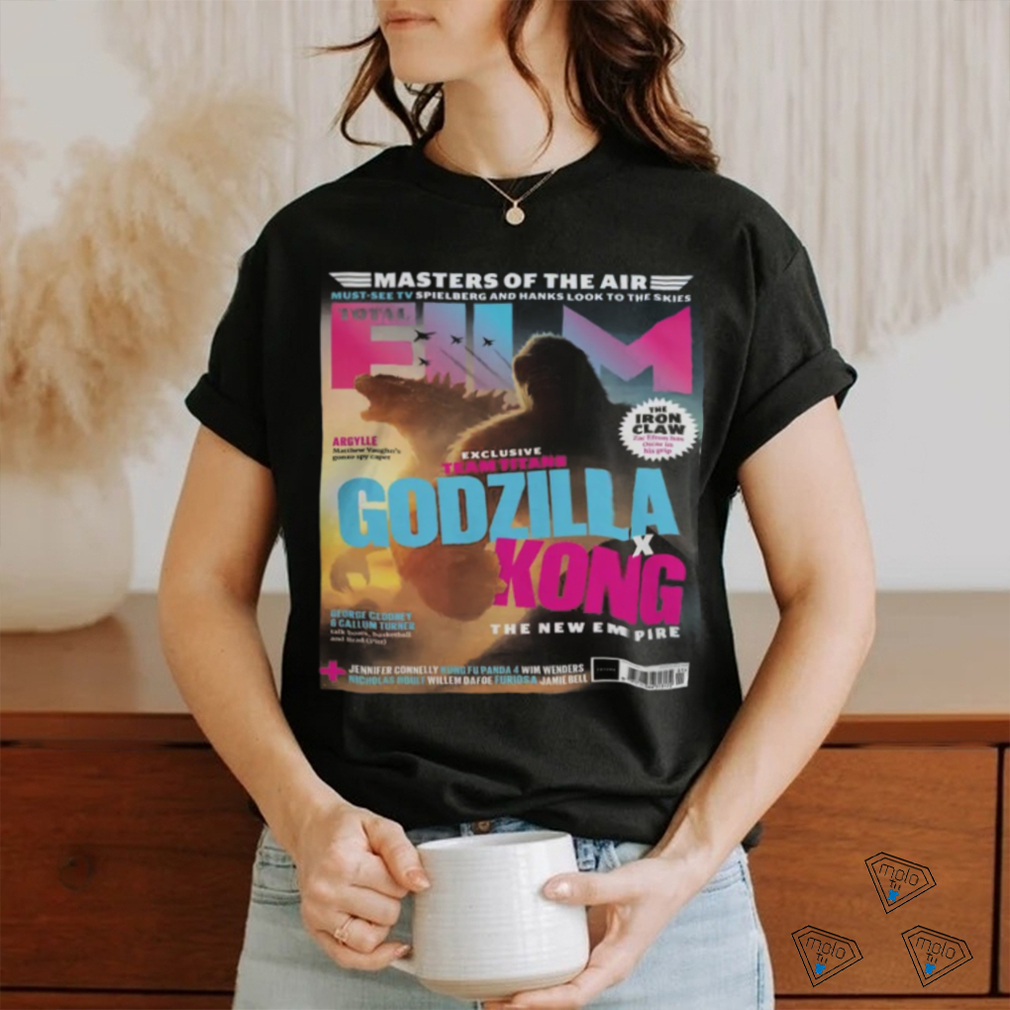 Titans Godzilla x Kong The New Empire On Total Film Cover Shirt Titans Godzilla x Kong The New Empire On Total Film Cover Shirt