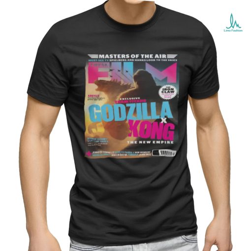 Titans Godzilla x Kong The New Empire On Total Film Cover Shirt