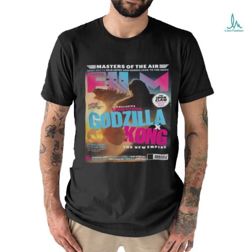 Titans Godzilla x Kong The New Empire On Total Film Cover Shirt