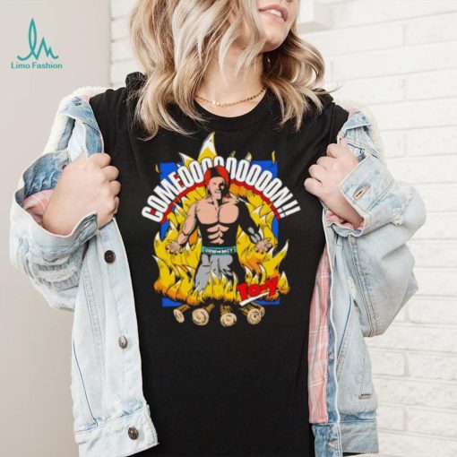 To y professional wrestler Come on cartoon shirt