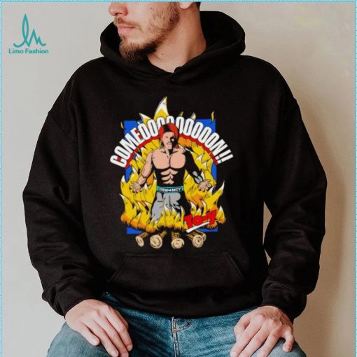 To y professional wrestler Come on cartoon shirt