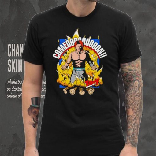 To y professional wrestler Come on cartoon shirt