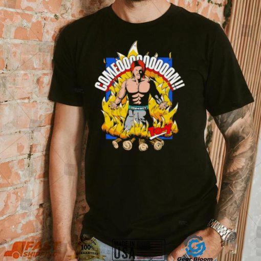 To y professional wrestler Come on cartoon shirt