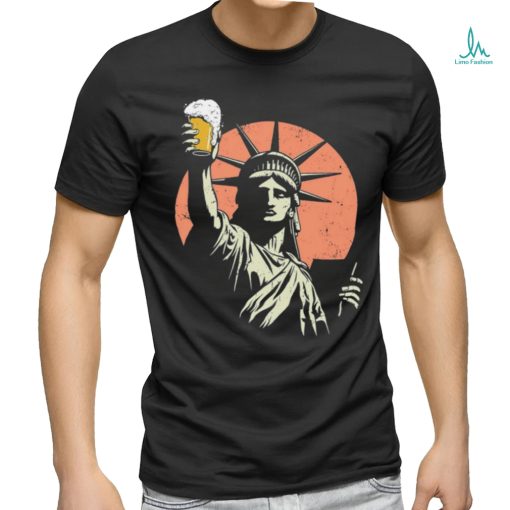 Toast to freedom Statue of Liberty shirt