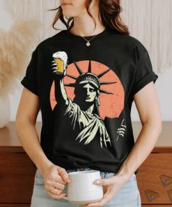 Toast to freedom Statue of Liberty shirt