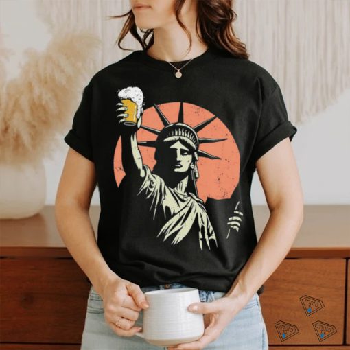 Toast to freedom Statue of Liberty shirt