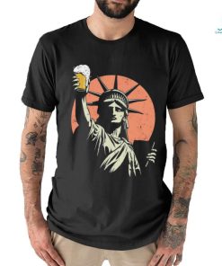 Toast to freedom Statue of Liberty shirt