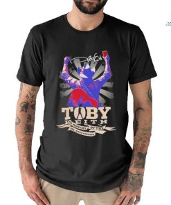 Toby Keith Country Of The Red White And Blue Signature Shirt