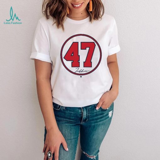 Tom Glavine Number Circle Shirt